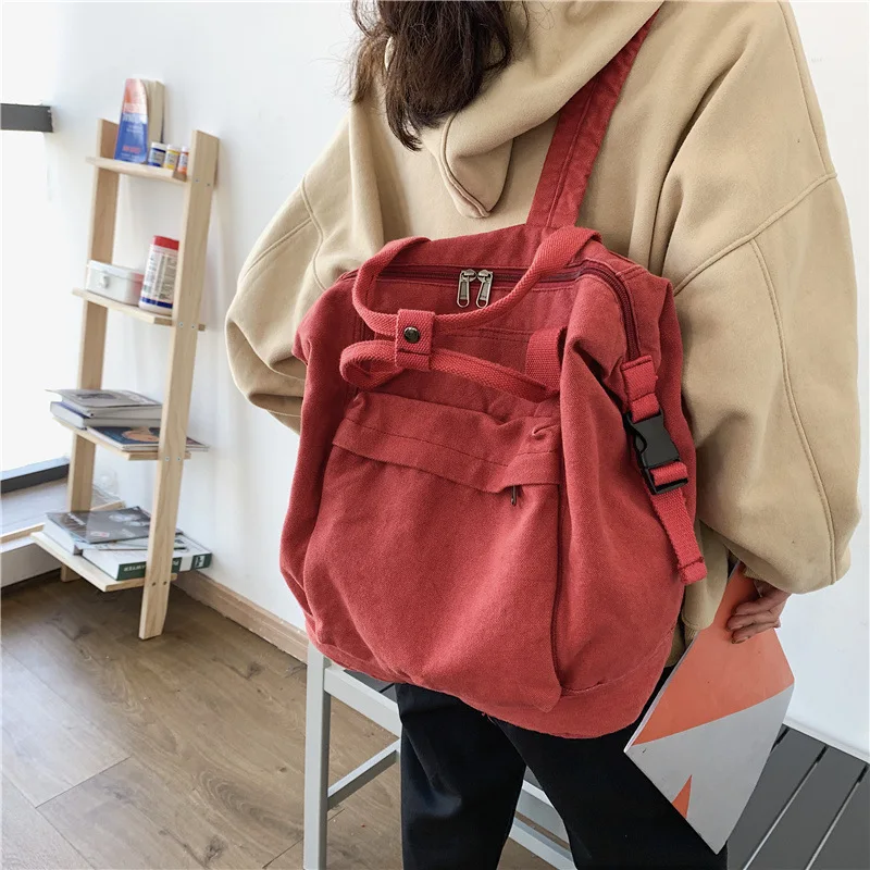 

Backpack Women Simple Schoolbag Teenager Shoulder Bags for Women Travel Bag School Backpacks Mochilas Para Mujer рюкзак женский