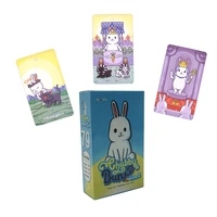 rabbit entertainment games for family tarot cards with pdf guidebook rpg party game deck box friends witchcraft spot it