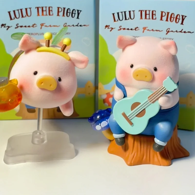 Фото Коллекционная фигурка-сюрприз LULU из серии «Ферма поросят» в закрытой упаковке, украшение для стола и автомобиля, подарок №5