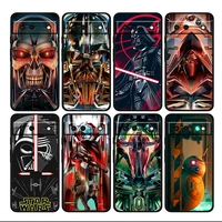 star wars hero battle shockproof cover for google pixel 7 6 6a 5 4 5a 4a xl pro tpu soft silicone soft black phone case fundas