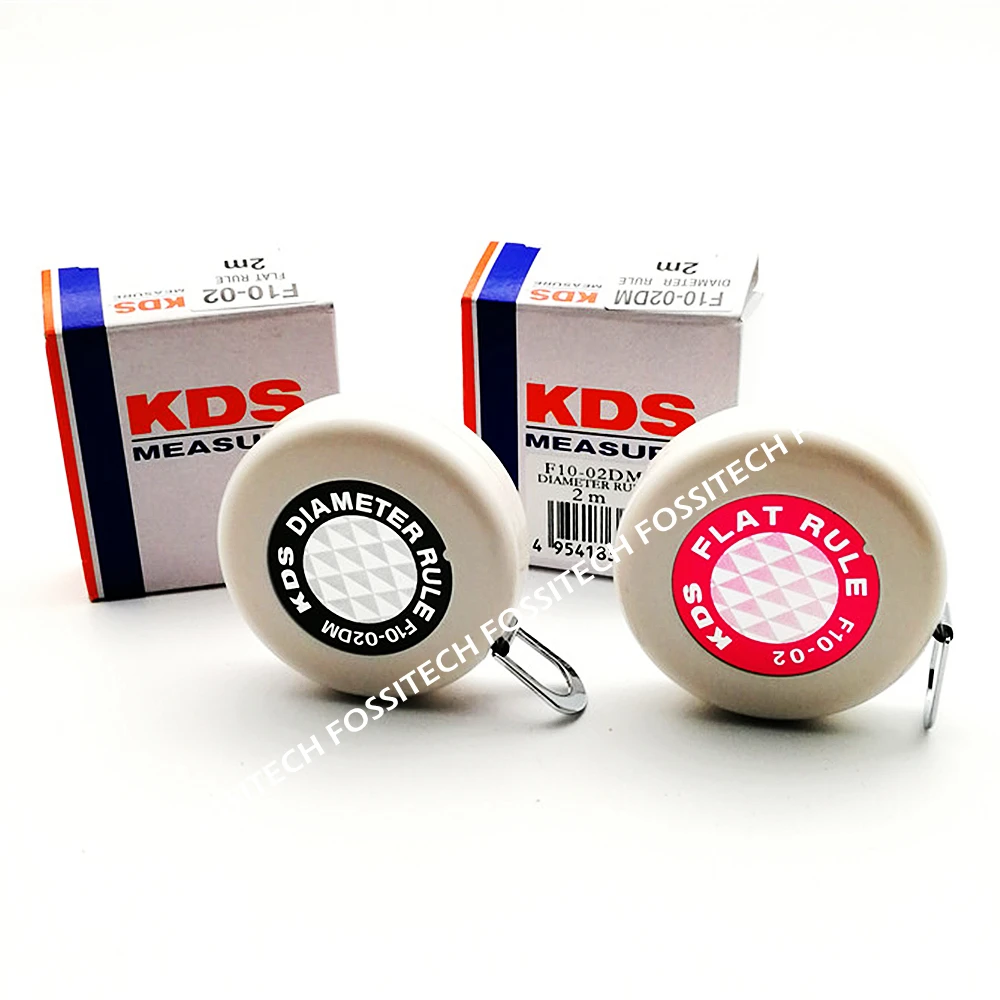 Japanese KDS circular Ruler 2 Meter Diameter Rule Measuring Tape Mini Diameter Ruler F10-02DM Random Color Portable Tape Measure