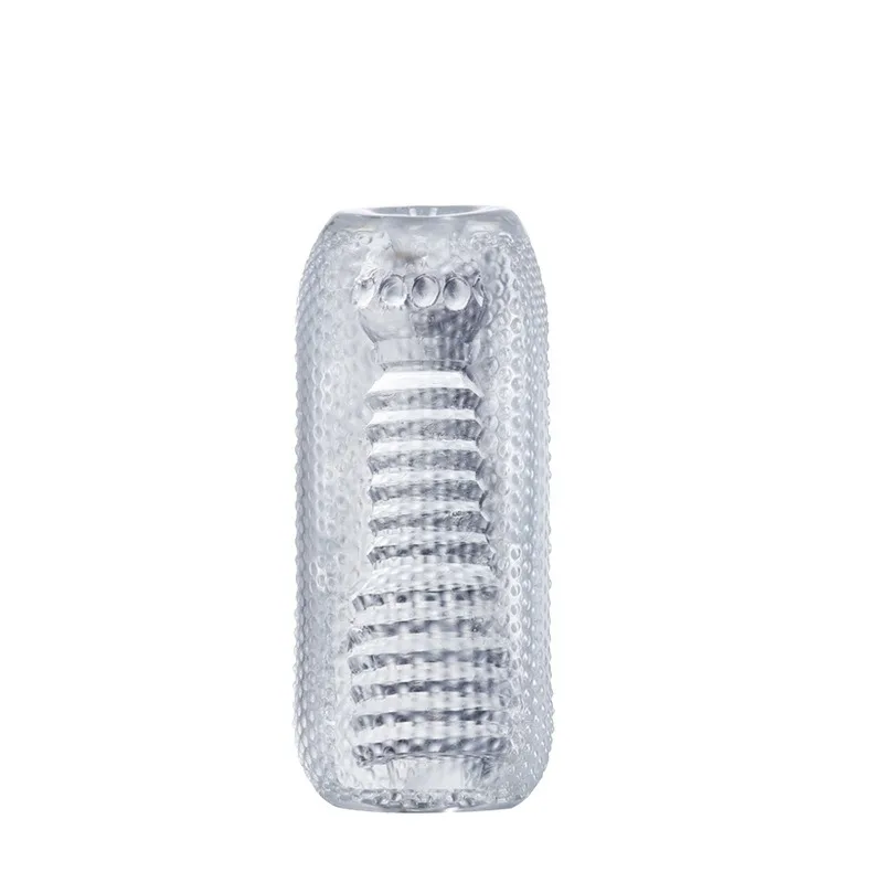 Прозрачный тренажер для связывания пениса мужской мастурбатор упражнения на