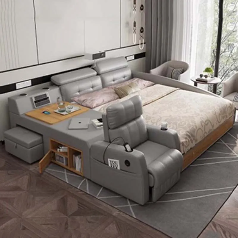 Массажер Usb в европейском стиле двойная кровать многофункциональная