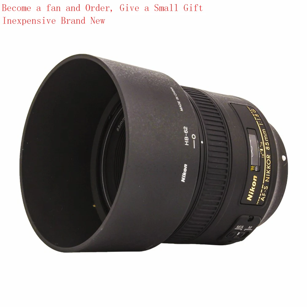

Nikon Lente fixa AF S NIKKOR 85 mm f/1.8G com foco automático para câmeras Nikon DSLR
