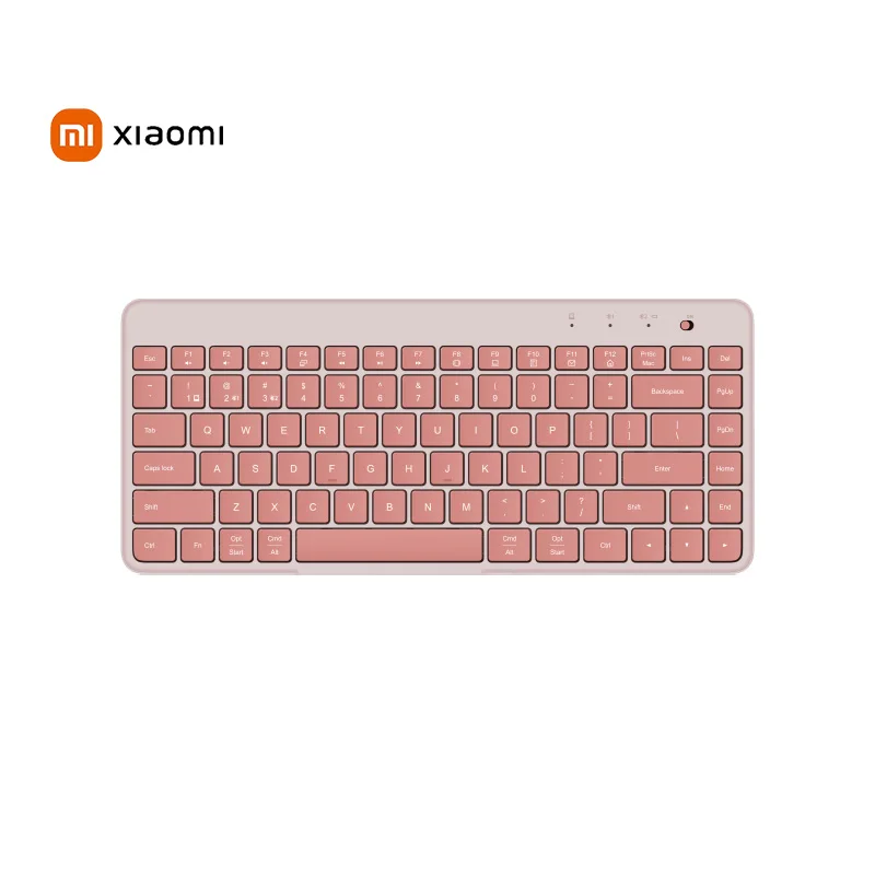 ew przenośnej kolorowa klawiatura Xiaomi z dwoma trybami i bezprzewodowym połączeniem Bluetooth 2 4 ГГц для ноутбука та