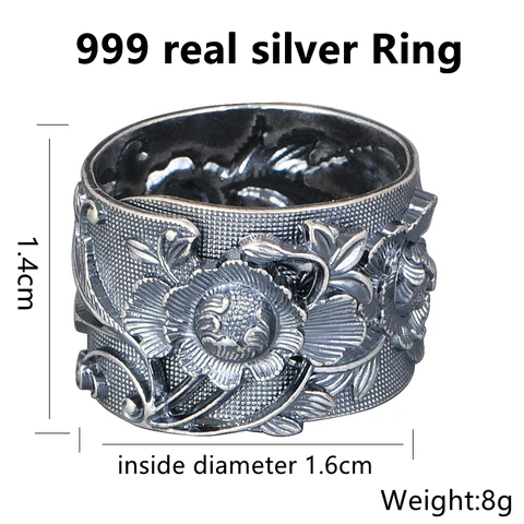 Женское серебряное кольцо Langyan  JZ104