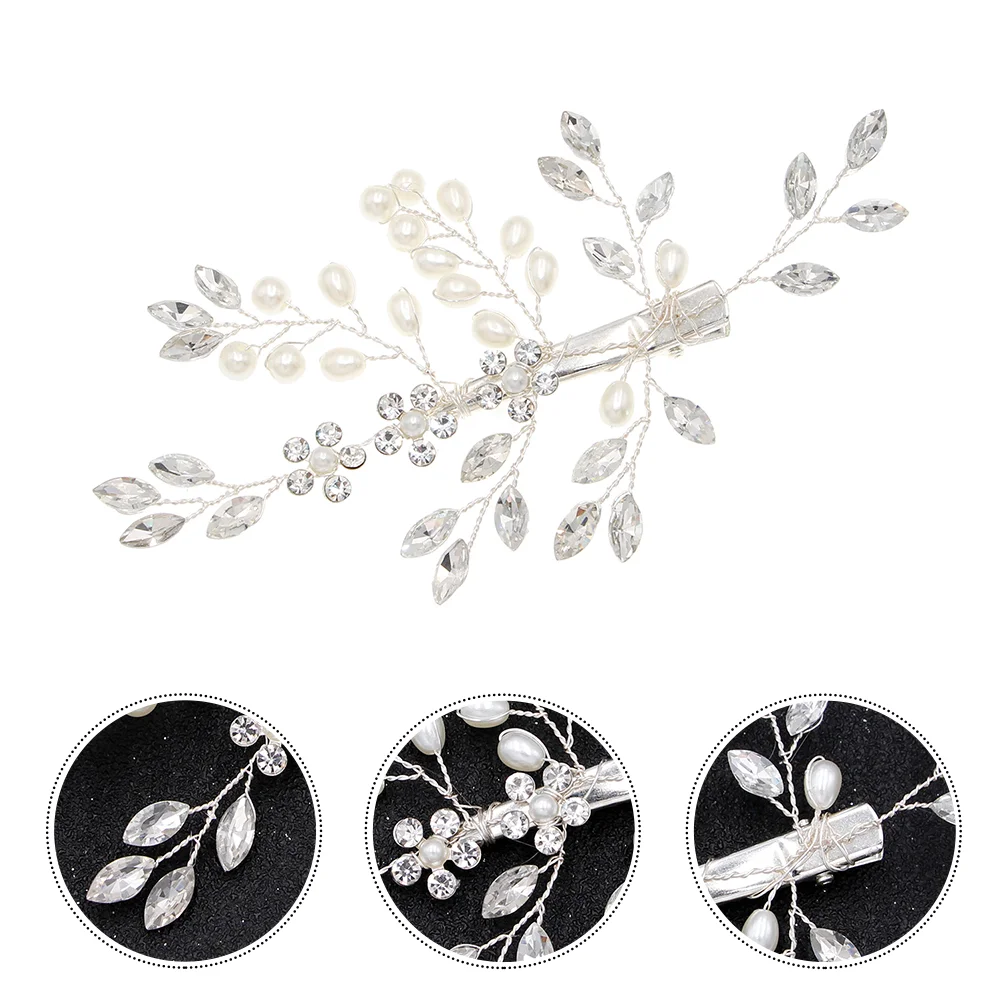 

1Pc Shiny Crystal Hair Clip Fashion Hairpin Hair Accessory for Women Lady