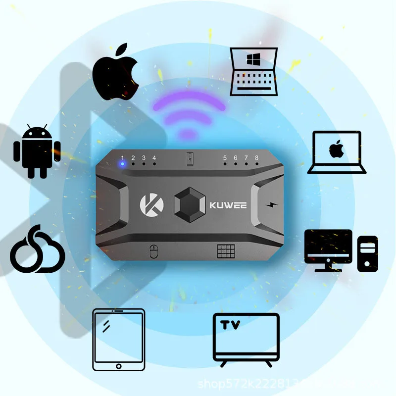 Конвертер клавиатуры мыши Bluetooth 5 0 от проводного до беспроводного адаптера |