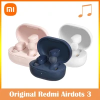 100 original xiaomi redmi airdots 3 earphone wireless bluetooth 5 2 mi true wireless headset cd level sound quality headphone