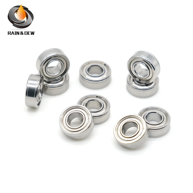 10Pcs MR105ZZ ABEC-9  Handle Bearings 5X10X4 mm high Speed Handpiece Bearing MR105 ZZ Nail Ball Bearing