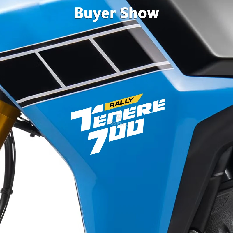 Наклейки на обтекатель мотоцикла POSFIRA, виниловые наклейки для Yamaha Tenere 700 Tenere700 Rally 2025-2026, аксессуары для декора мотоцикла (art.: 3920d7dac80bc) - 3920d7dac80bc