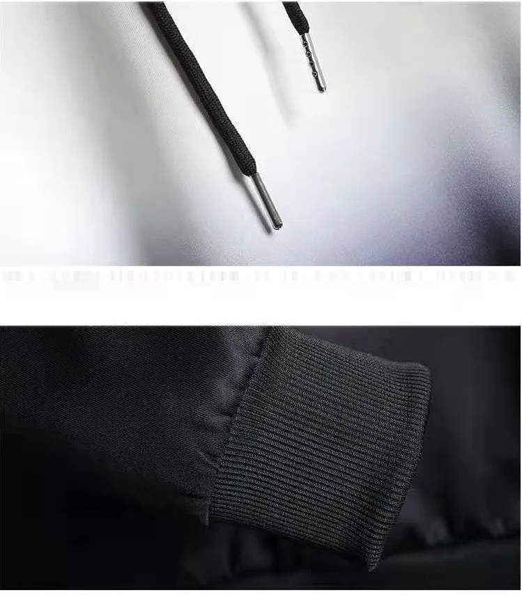 Толстовка мужская с длинным рукавом Повседневный пуловер свитшот градиентом