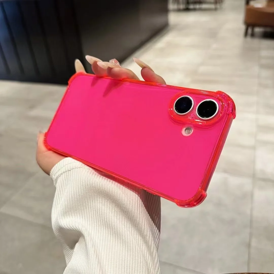 Противоударный прозрачный чехол с подушкой безопасности для iPhone 16 15 14 13 12 11 XSMAX XR