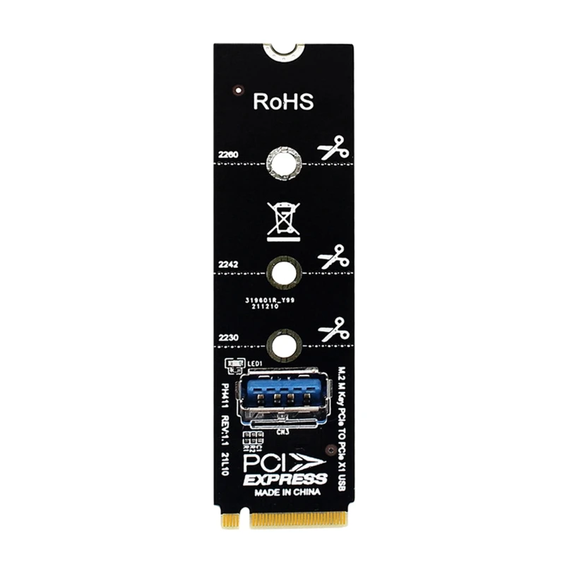 

PH411 NGFF для. 2 до PCI-E USB3.0 адаптер карта расширения графической карты 8G