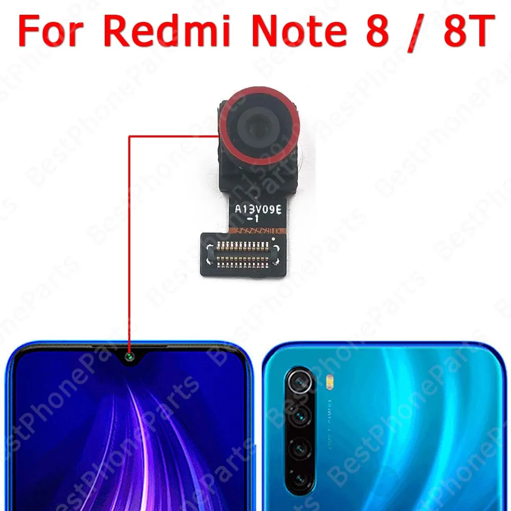 Модуль фронтальной камеры для Xiaomi Redmi Note 7 8 8T 9 9S 9T 10 11 Pro 10S 5 5A 6 |