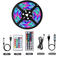 dc5v usb rgb led strip lights 2835 60ledm 0 5m 1m 2m 3m 4m 5m lamp bluetooth control tv backlight room home party decoration