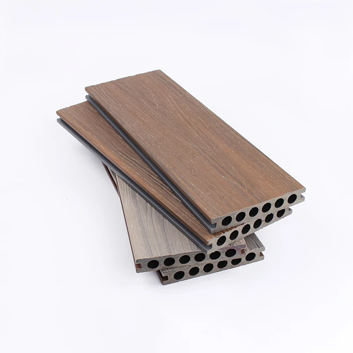 

Tongue and groove design scratching resistant 140*23 mm co-extruded wpc outdoor composite decking