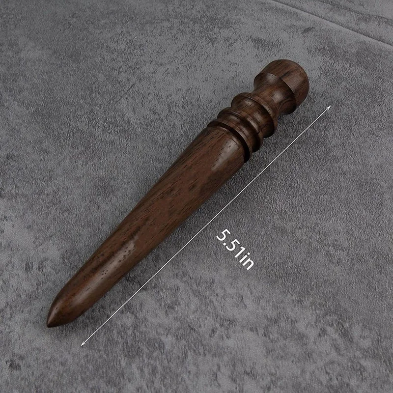 2 шт. конусная деревянная наклейка с 4 канавками