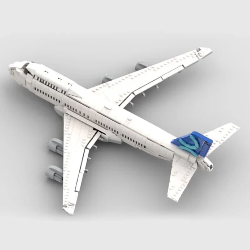 Конструктор Moc модель военного транспорта знаменитый конструктор Боинг 747