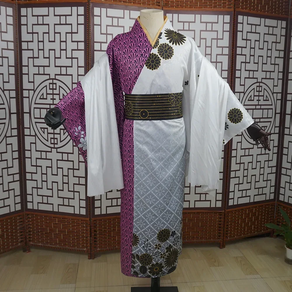 VTuber NIJISANJI Luxiem новогоднее кимоно Shu Yamino Ike Eveland Vox Akuma Mysta Rias Luca Kaneshiro Косплей Костюм