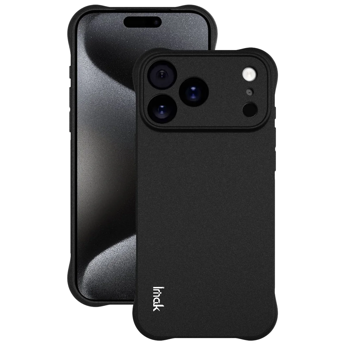 Фото Чехол Imak для iPhone 17e, 16e, Air 17, 16 Pro Max, 17, 16 Pro: ударопрочный, из мягкого ТПУ и силикона, с защитой от падений №1