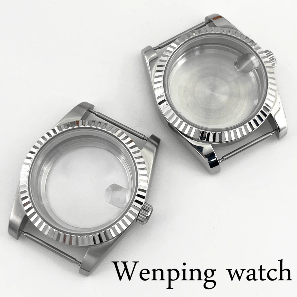 Часы с серебристым сапфировым стеклом 36 мм/39 мм