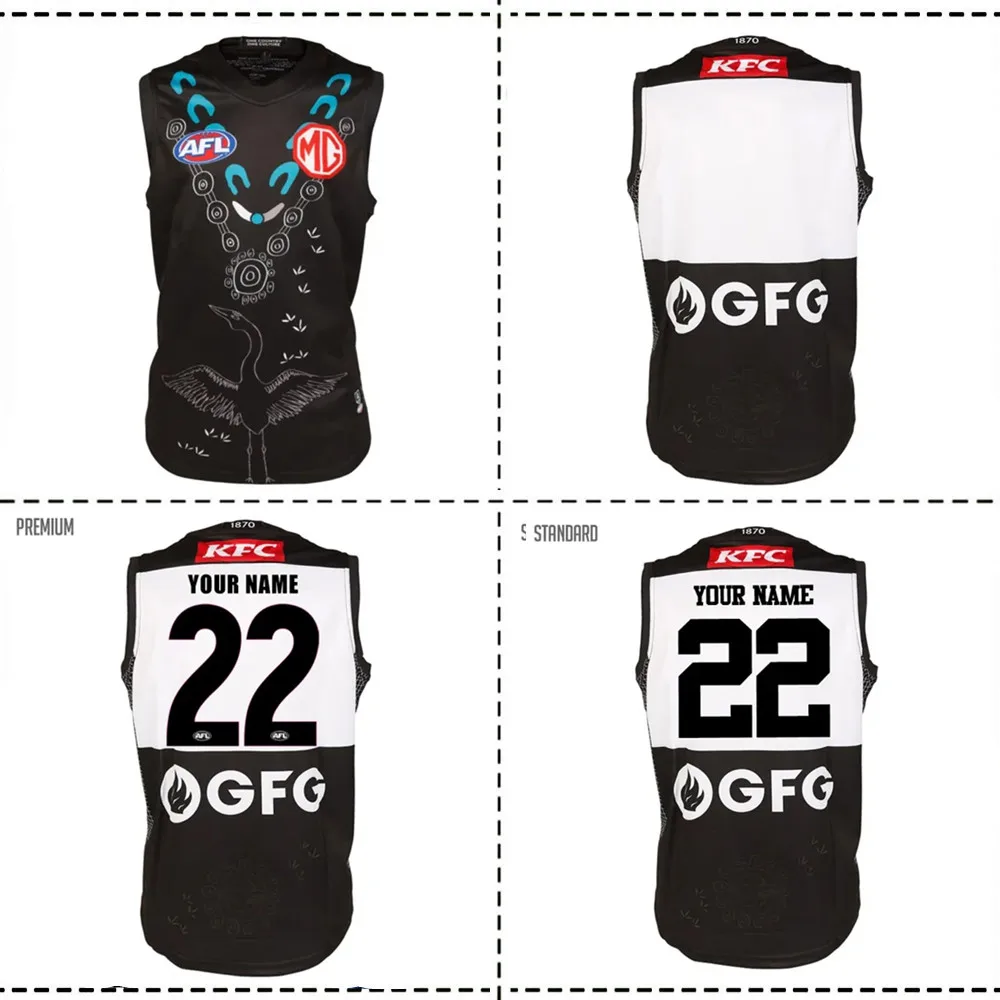 

2022 PORT ADELAIDE POWER AFL INDIGENOUS DREAMTIME GUERNSEY size S-M-L-XL-2XL