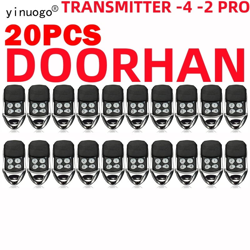

20PCS DOORHAN TRANSMITTER Remote Control for Gate 433MHz Barrier Keychain Automatic Door DOORHAN Remote Control