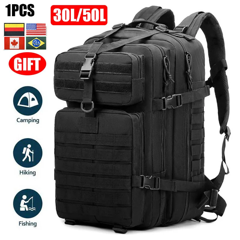 

Тактические женские походные сумки OULYLAN 30L/50L, 900D, нейлоновый военный мужской рюкзак, уличная сумка для походов и охоты, водонепроницаемая сумка для кемпинга