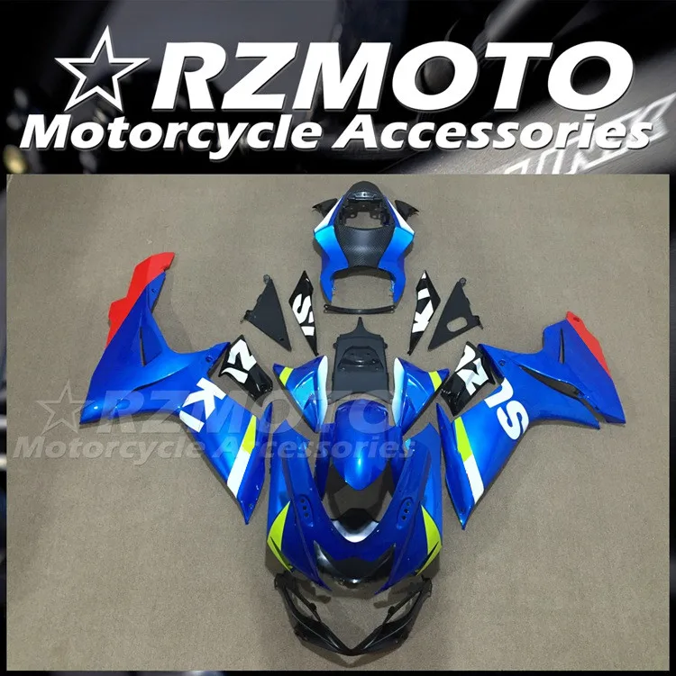 

4Gifts New ABS Fairings Kit For SUZUKI R 600 750 K11 2011 - 2019 L1 L2 11 12 13 14 15 16 17 18 19 Bodywork Set Blue