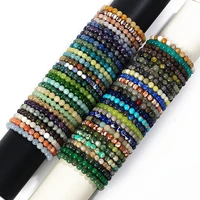 68mm chakra beads energy bracelet natural round agates onyx stone stretch bracelet yoga bangles for women men healing jewelry