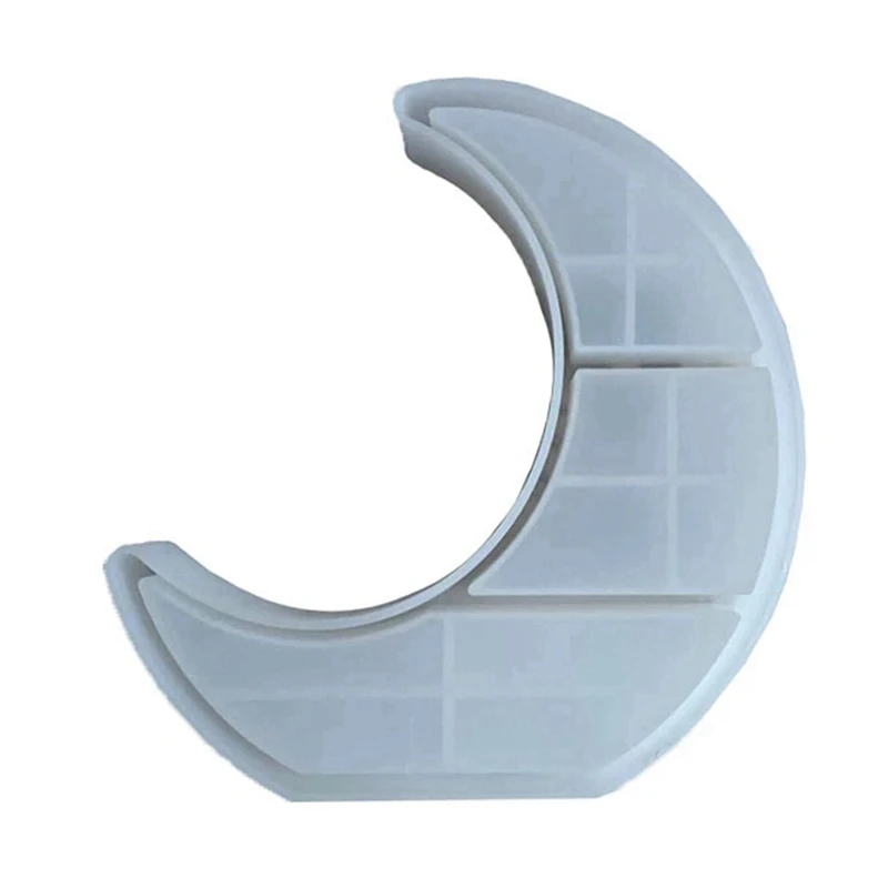 

Aouke Moon ящик для хранения, силиконовая форма, эпоксидная смола, самодельный ящик для хранения, полка, лоток для украшений, силиконовая форма