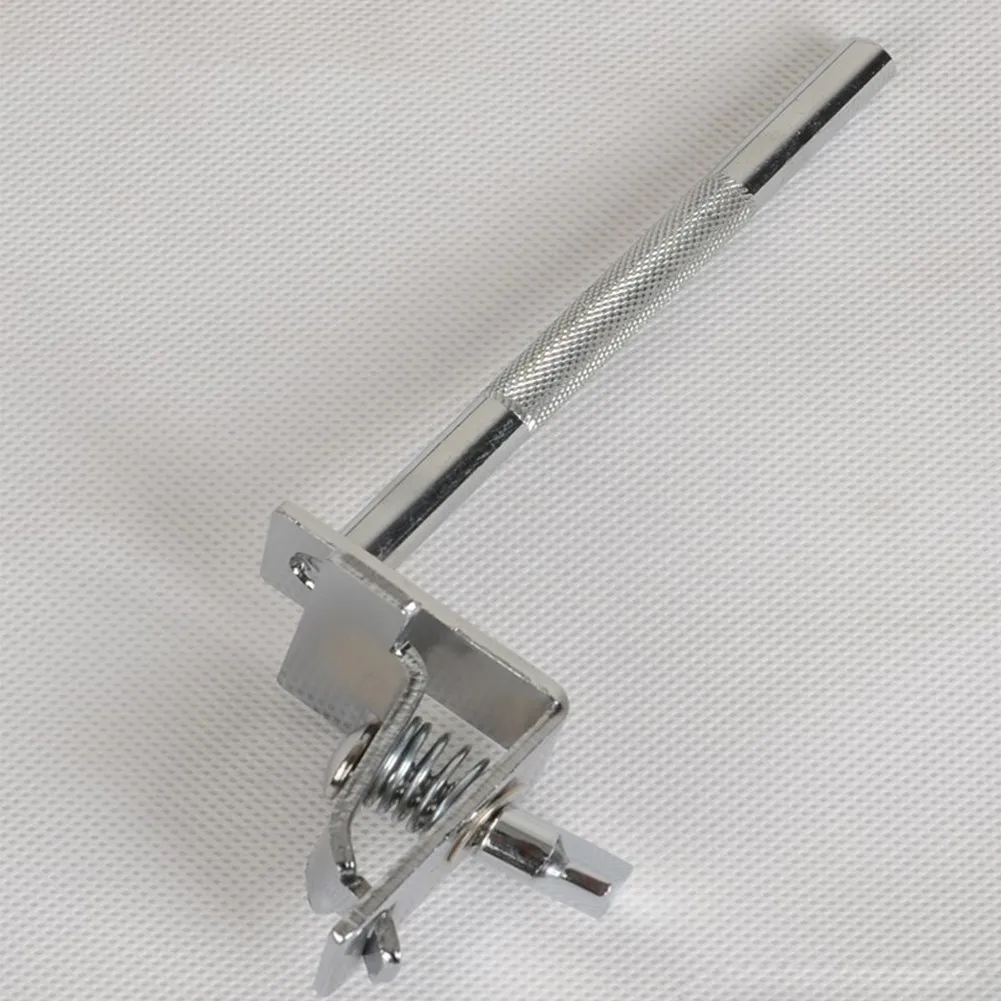 

Bass Drum Cowbell Connector Holder Clamp Percussion Instrument Mount Accessorys Fine Workmanship Not Loose Durable Cowbell Clip
