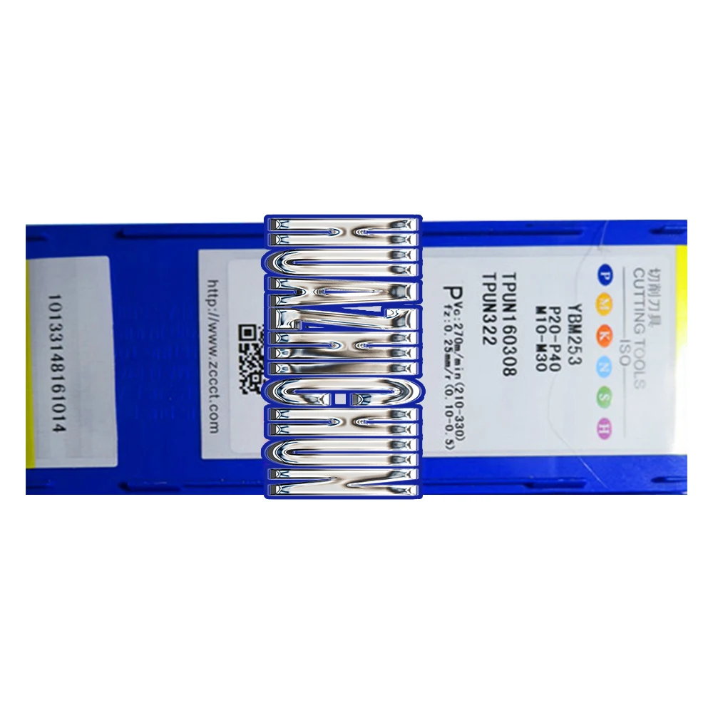 HUAZHICHUN YBM251 YBM253 YBM351 TPUN 160308 Общие токарные пластины