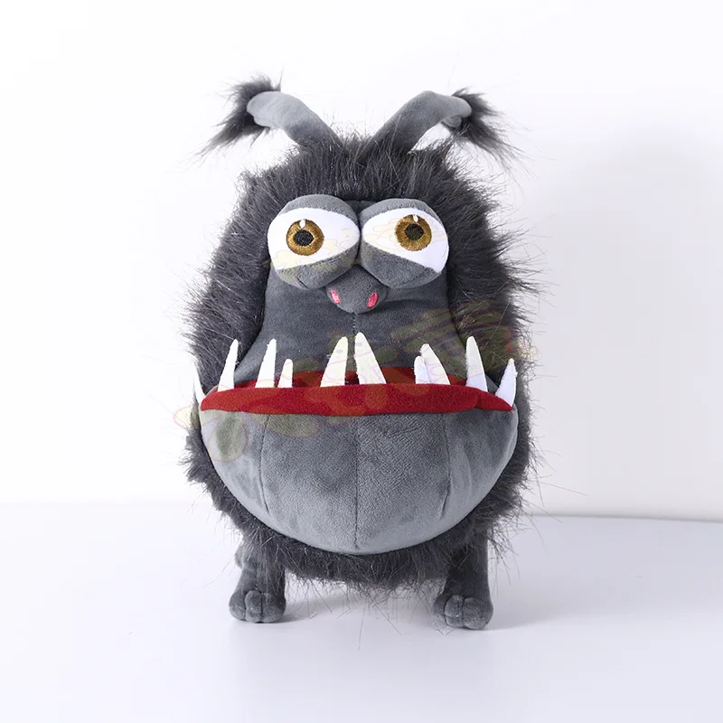 

2023 30cm Peluche Chien Gris Gru Gru Pet Dog Plush Doll Big Mouth Kyle Little Dog Doll Doll