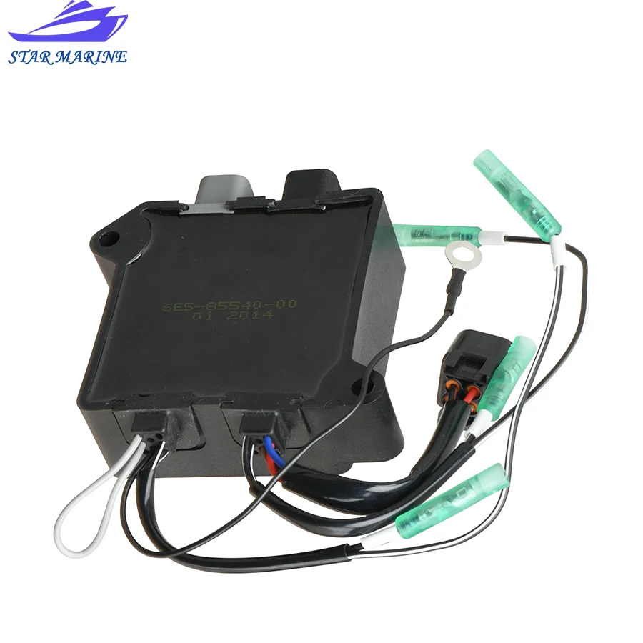 6E5-85540-00 Блок CDI в сборе для лодочного двигателя Yamaha 115HP C115TRV C115TLRX 6E5-85540 Заменяет