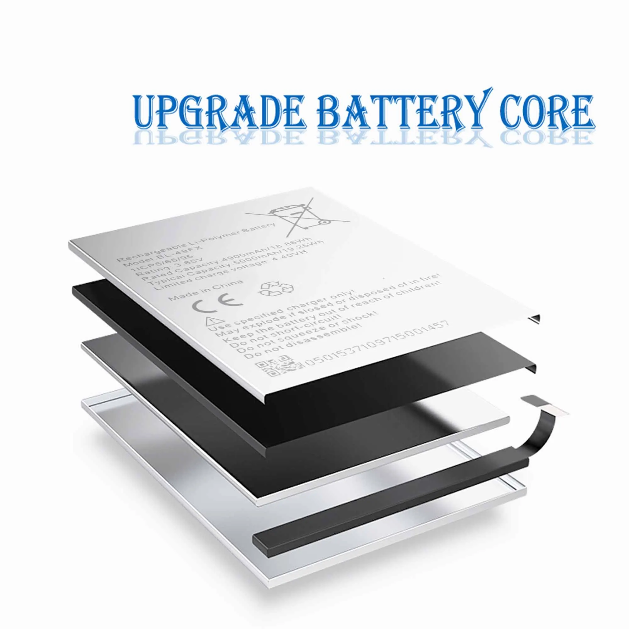 BL-49FX Battery For TECNO INFINIX Hot 8 X650 X650B Hot 9 X655 X656 Note 7 Lite CD6 CD7 KD8  Repair Part Original Capacity Mobile enlarge