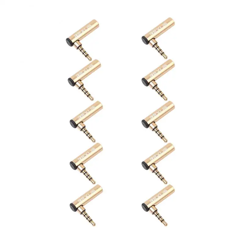 Аудио преобразователь, адаптер, разъем типа L, стерео Oortelefoon Microfoon, саден Haaks 3,5 мм Аудио преобразователь, адаптер, разъем типа L, стерео Oortelefoon Microfoon, саден Haaks 3,5 мм