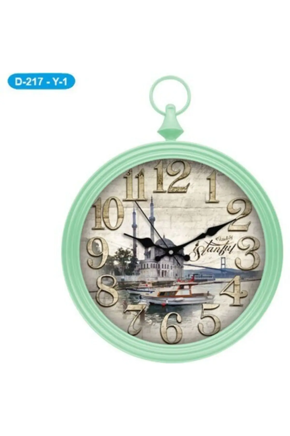 

Galaxy Wall Clock Hanging Silent Dial Home Office Table Water Green Turkuvaz Mechanism Favorite Trend Outlets Popular Custom Avantajl