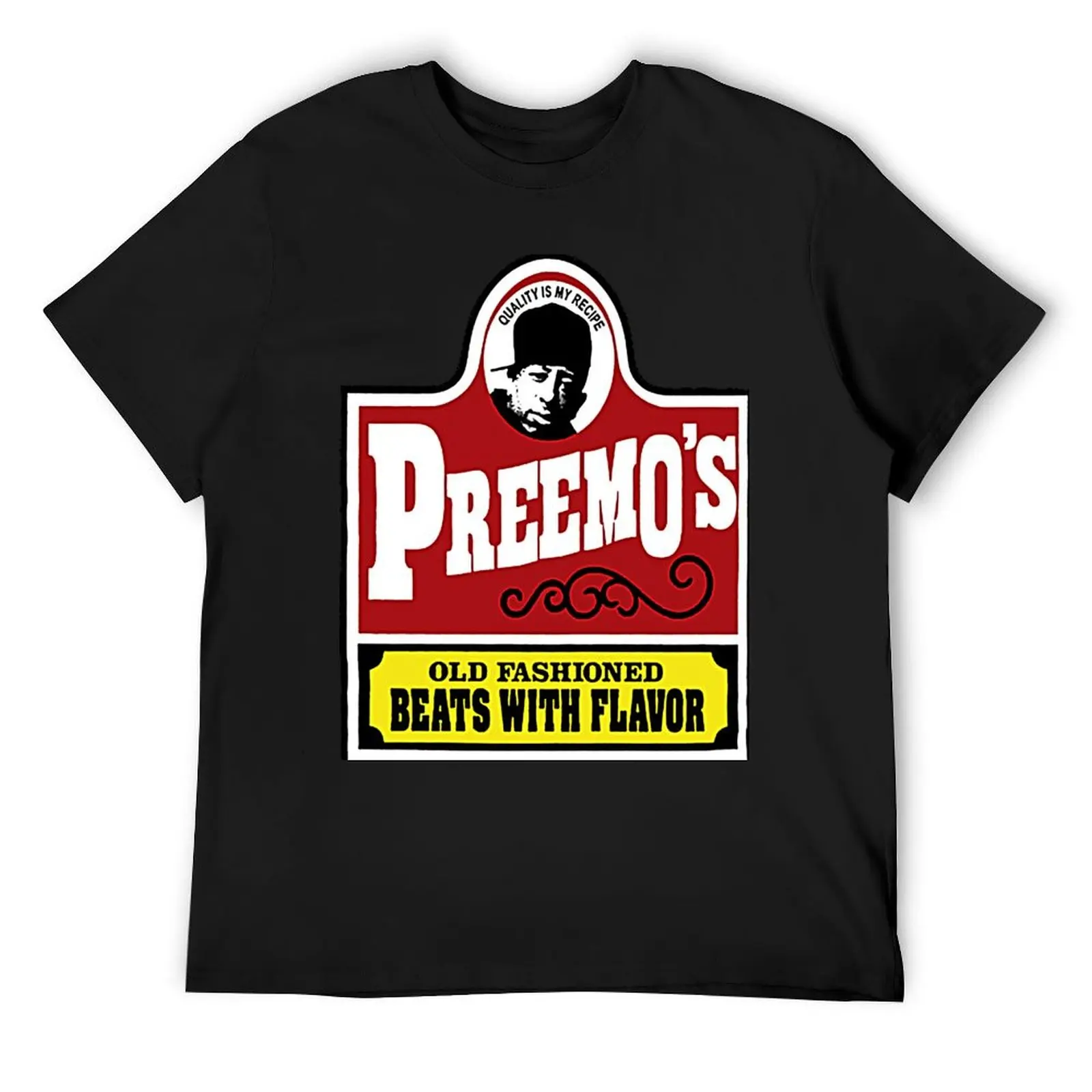 Футболки Preemo's Old Fashioned Beats with Flavor мужские хлопковые футболки с графикой дешевые