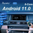Автомобильная Мультимедийная система Carplay, 8 ядер, 2 din, Android 11, GPS-навигация для BMW F10 F11 CIC NBT 2010-2016, 4G