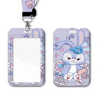 cute anime keychain id card lanyard for neck wholesale key chain personalized accessories free shipping childrens gifts