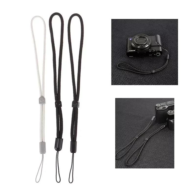 

1pc Len Cap Cover Hand Wrist Strap String Camera Leash Holder Lanyard Anti-Lost Rope