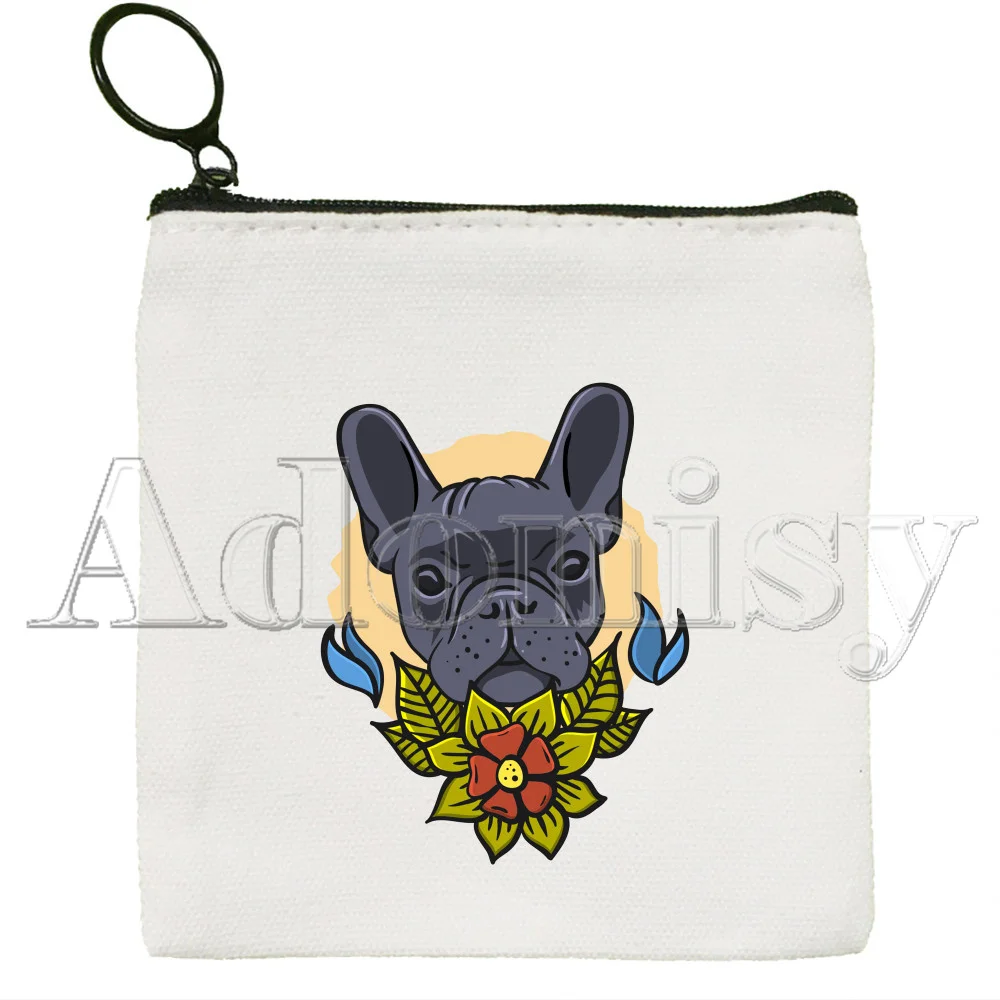 French Bulldog New Women Mini Coin Purses Original Card Holder Small Wallets Change Money Bag