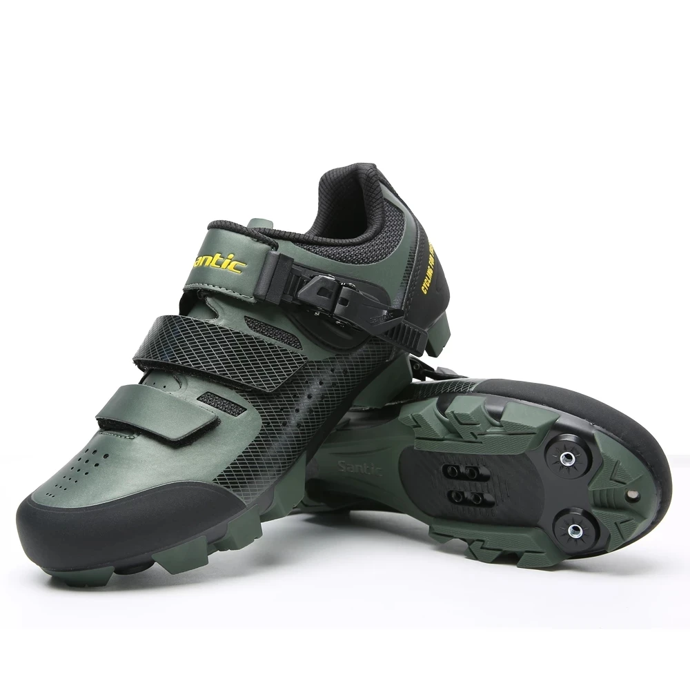 

Santic New Cycling Shoes Bicycle Mountain Lock Shoes Nylon Bottom Bicycle Mountain Bike Cycling ShoesS21030