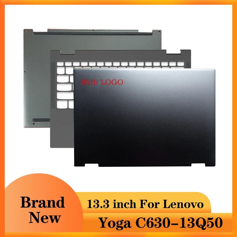 

Новый ЖК-дисплей для ноутбука Lenovo Yoga C630-13Q50, задняя крышка/Упор для рук/нижний корпус, компьютерный чехол, серый CB0S15927 5CB0S15929 5CB0S15926