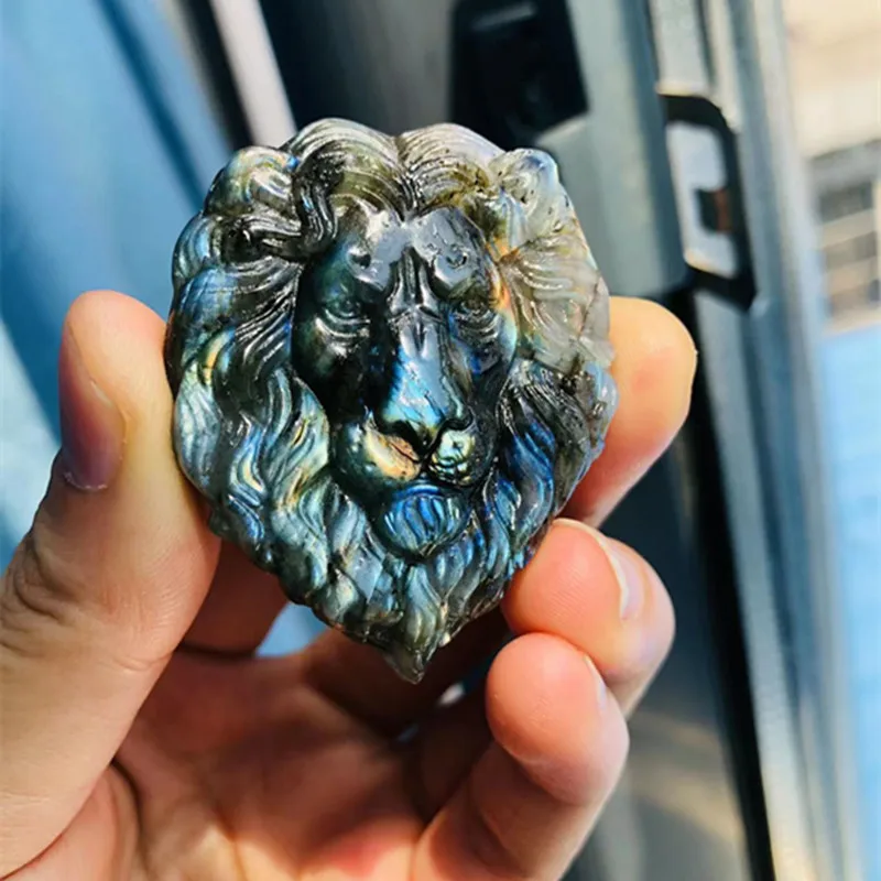 

Синий лабрадорит летучие мыши Sisterstone