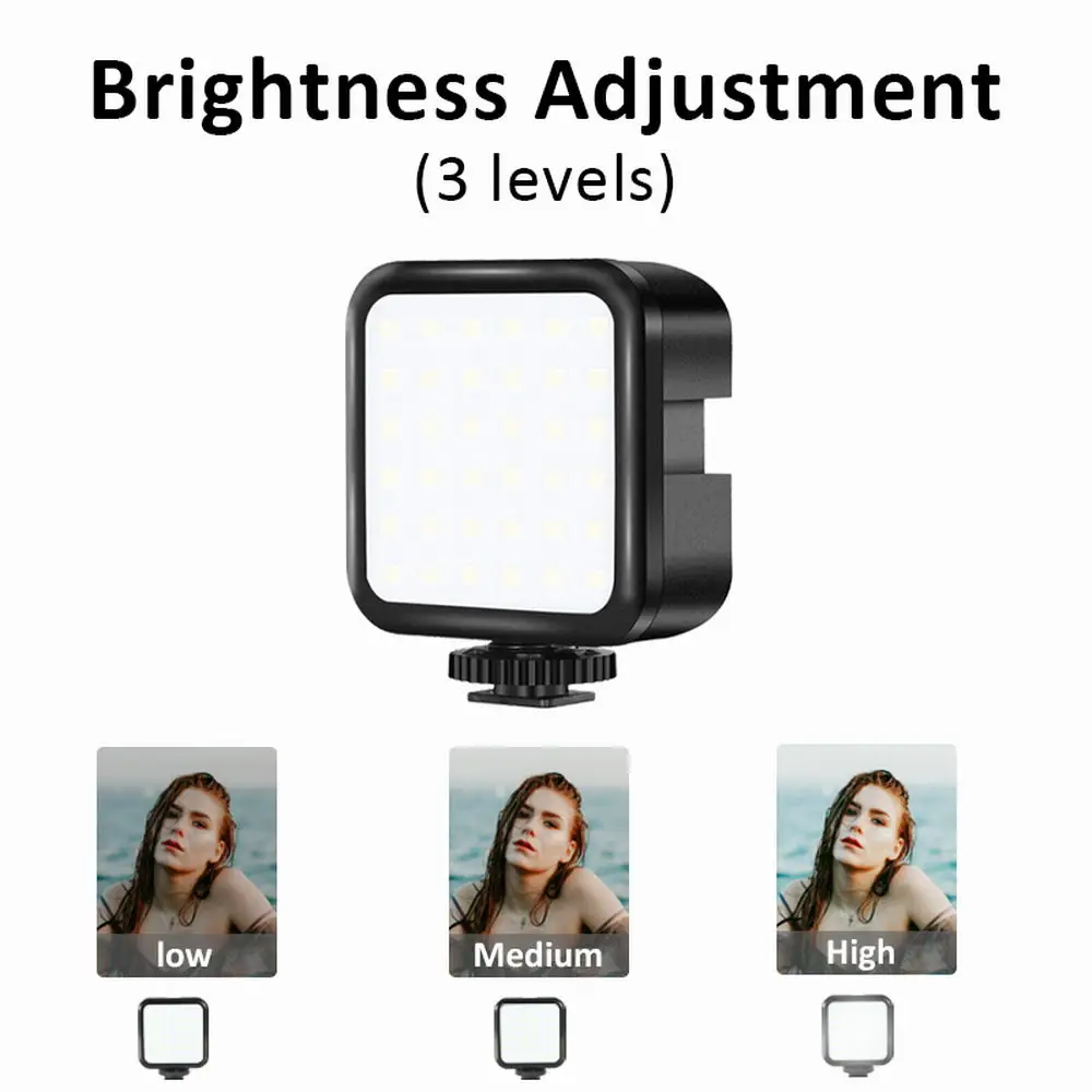 

Jumpflash 36 LED Soft Light Ultra Bright Dimmable On Camera Video Studio Lamp