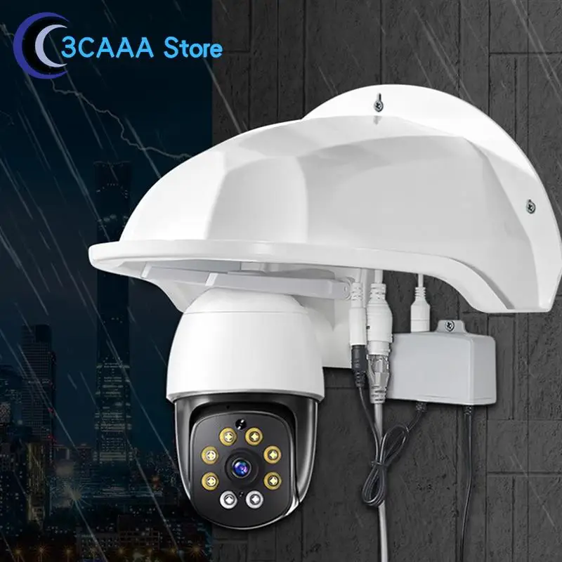 

1Set Protective Covers Shield Wall Waterproof Rainproof Cover Outdoor Dome Camera Protection Box Security Camera Protection Case