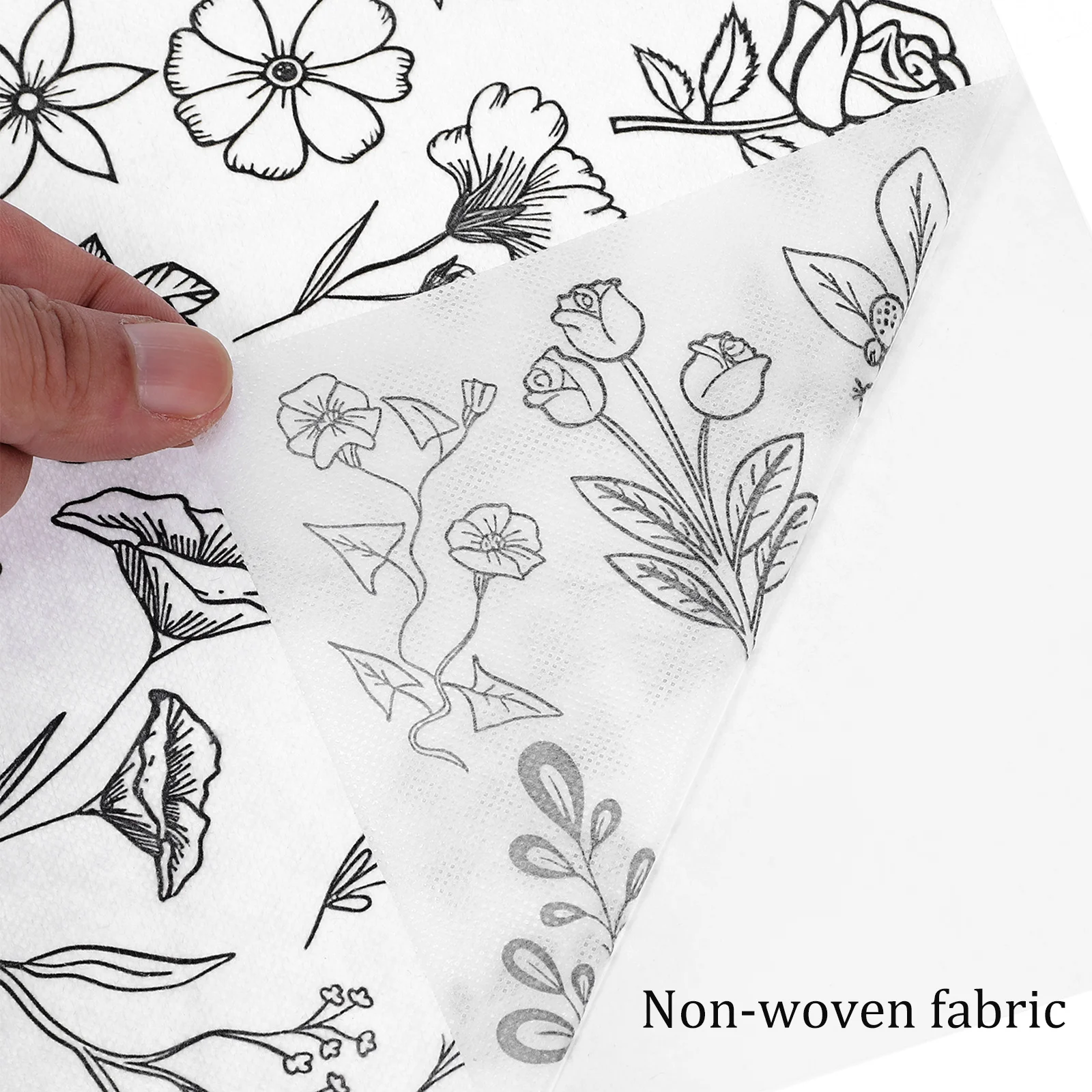 2-листый водорастворимый клейкий стабилизатор для вышивки набор ниток Dmc